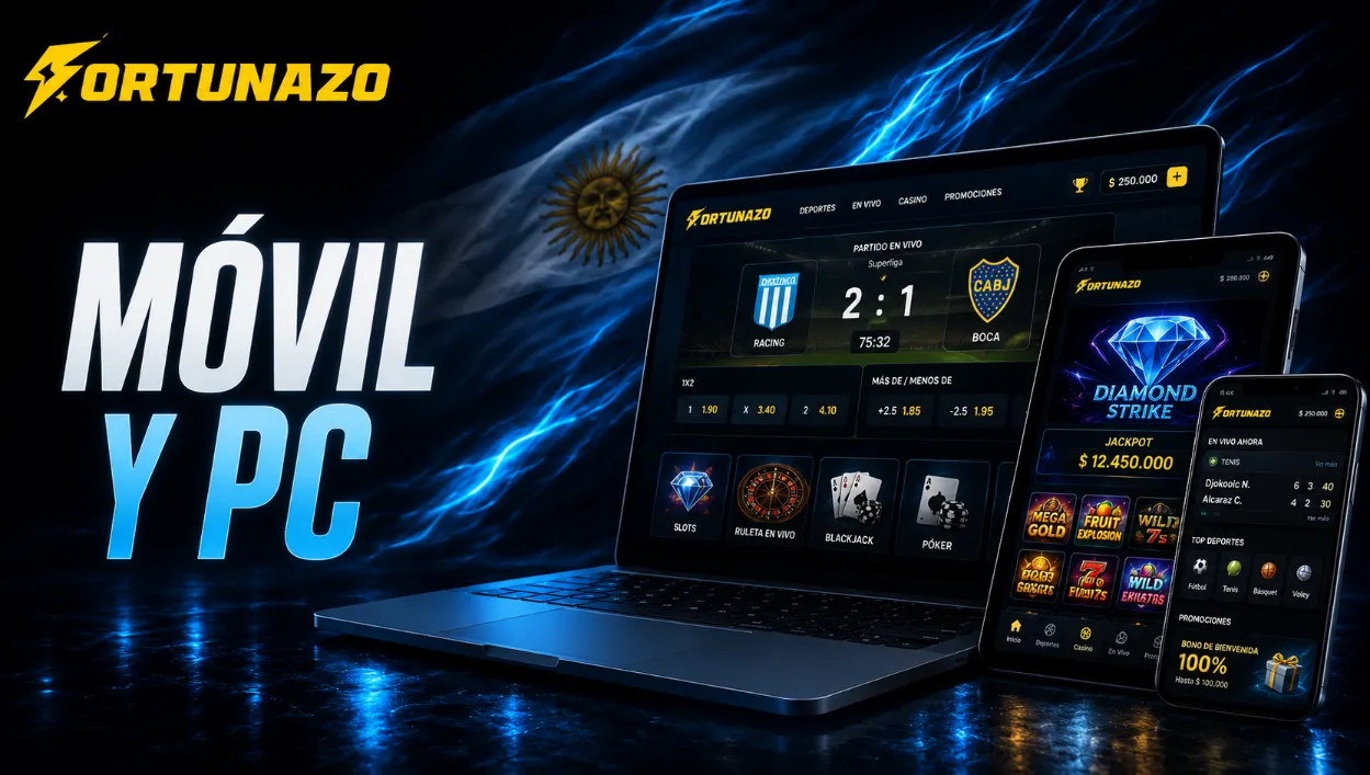 Descargar Fortunazo y jugar desde distintos dispositivos